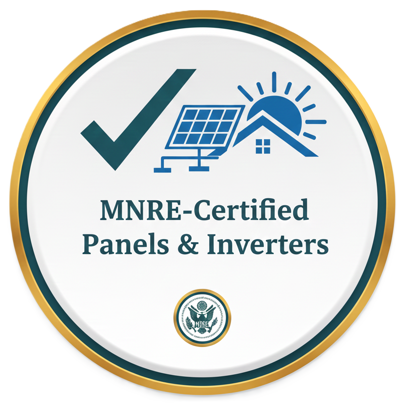 mnre certified panels & inverters